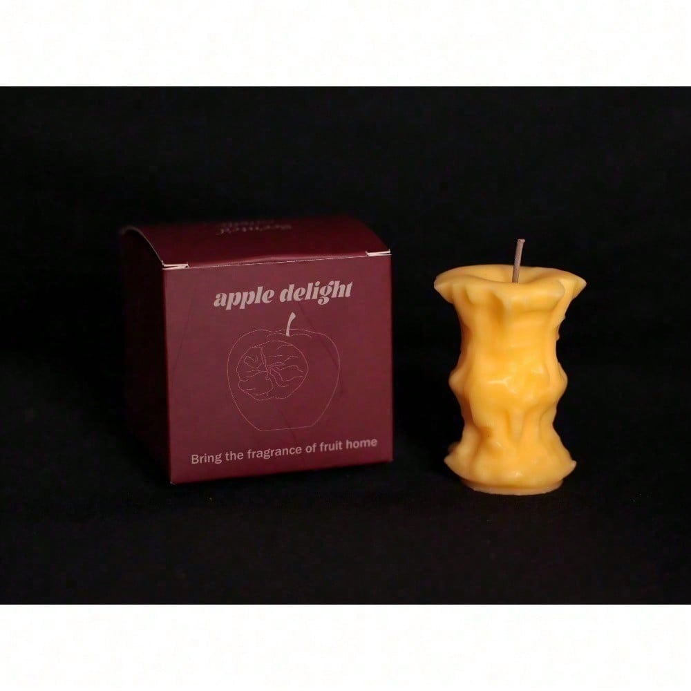 Fruit Inspired Scented Candles, Fruit Shape, Creative Design, Cute Home Accessory, Perfect For Adding A Unique Touch To Your Living Space.