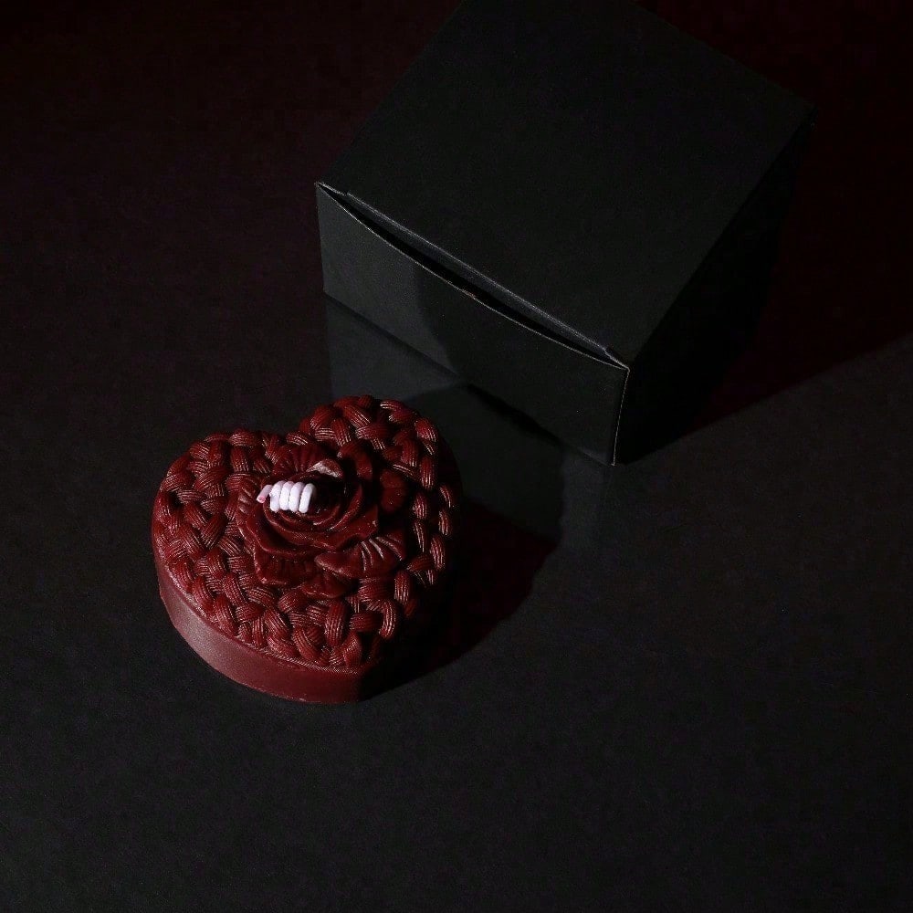 Premium Quality Soothing Fragrance Aromatherapy Candles. Romantic Handmade Rose-Shaped Sculptures, Perfect For Home Party Ambiance Creation & Heartfelt Gifting