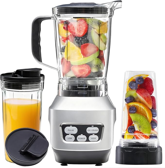 Countertop Blender 1.5L, Multi-functional Cooking  Portable, Milkshake Machine