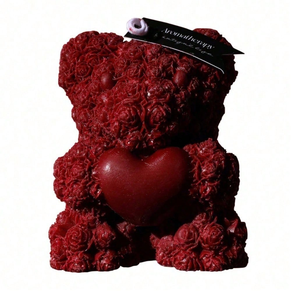 Premium Quality Soothing Fragrance Aromatherapy Candles. Romantic Handmade Rose-Shaped Sculptures, Perfect For Home Party Ambiance Creation & Heartfelt Gifting