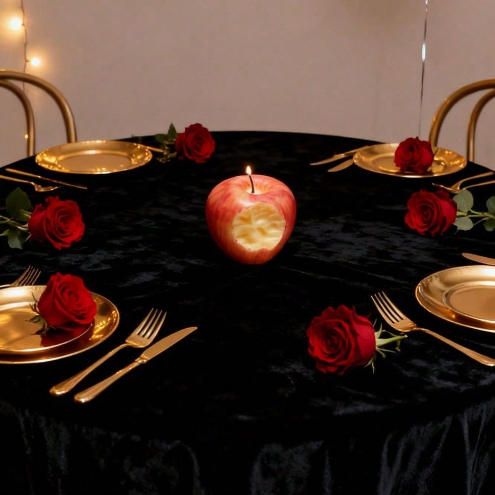 Fruit Inspired Scented Candles, Fruit Shape, Creative Design, Cute Home Accessory, Perfect For Adding A Unique Touch To Your Living Space.