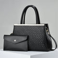 2 In 1 Bold Luxe Structured Handbag - Women's Fashion PU Handbag Custom Made Shoulder Bags Woman Handbag Bag